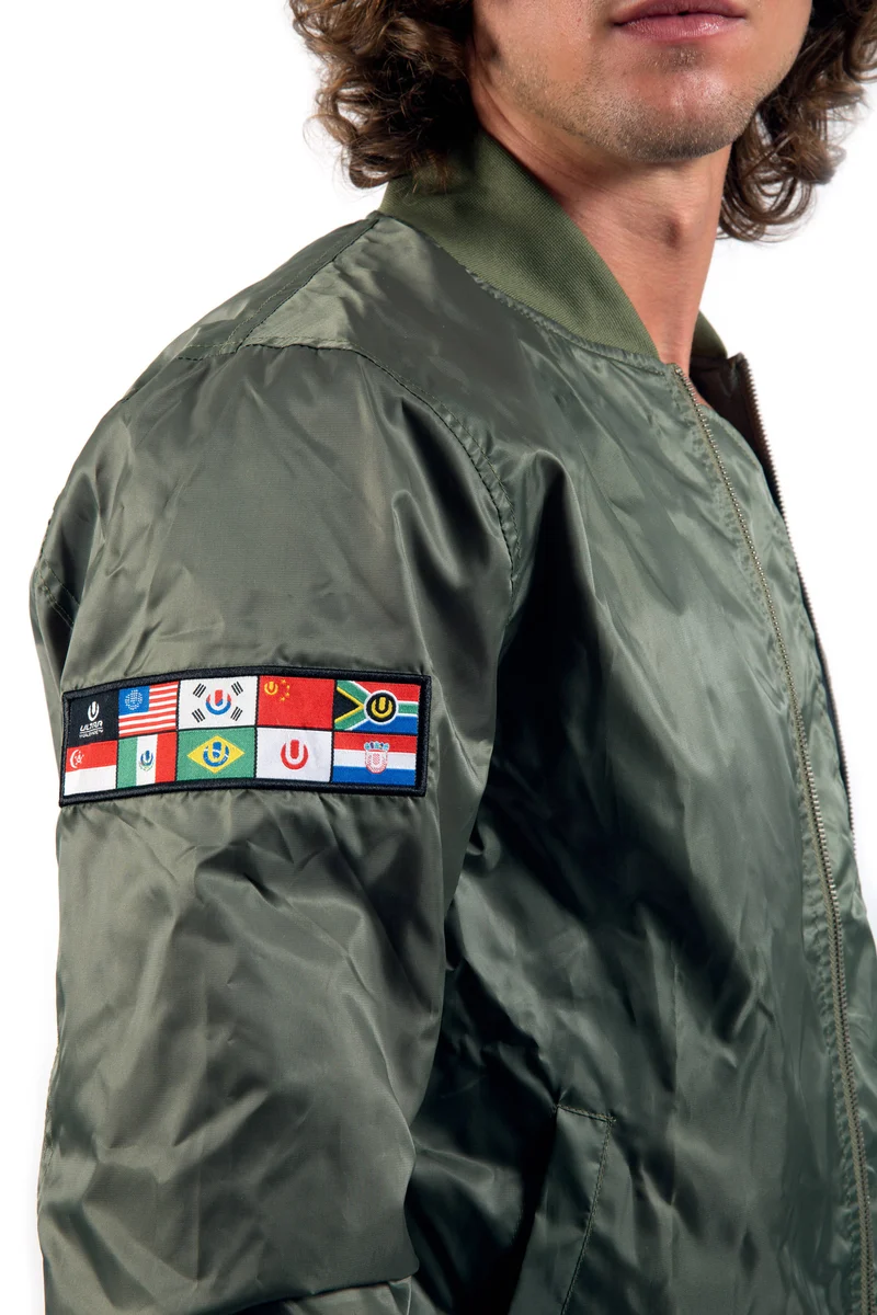 Ultra Olive Bomber Jacket