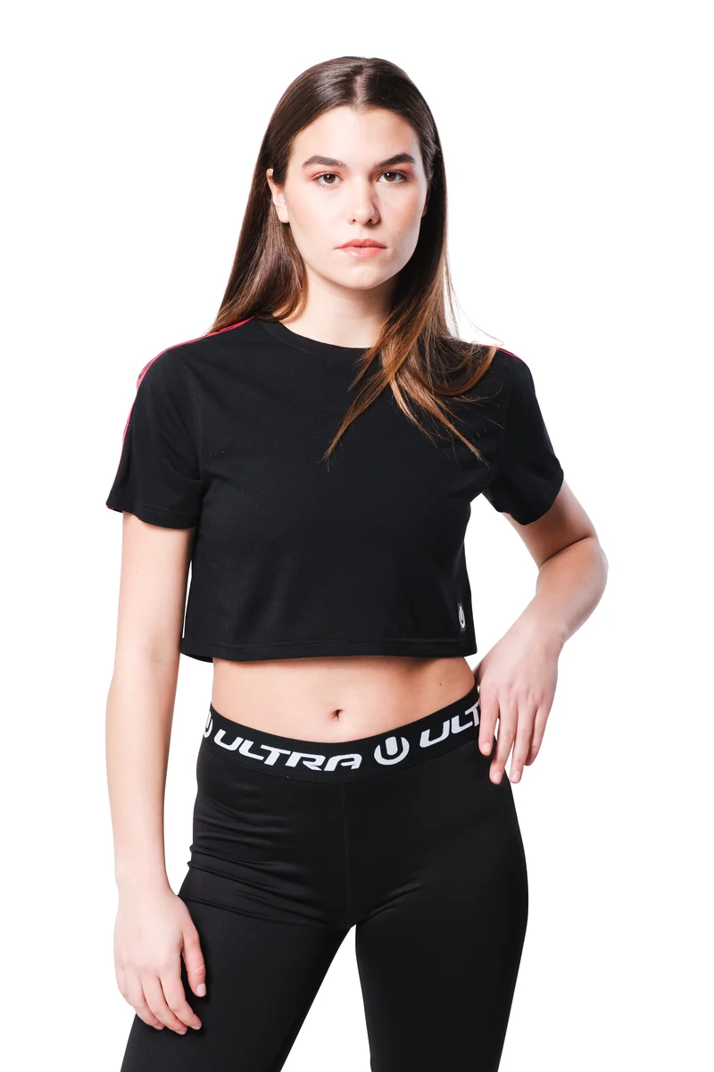Ultra Cropped Logo Tee