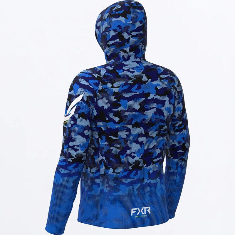Men's Derby Drift Camo Air UPF Pullover Hoodie