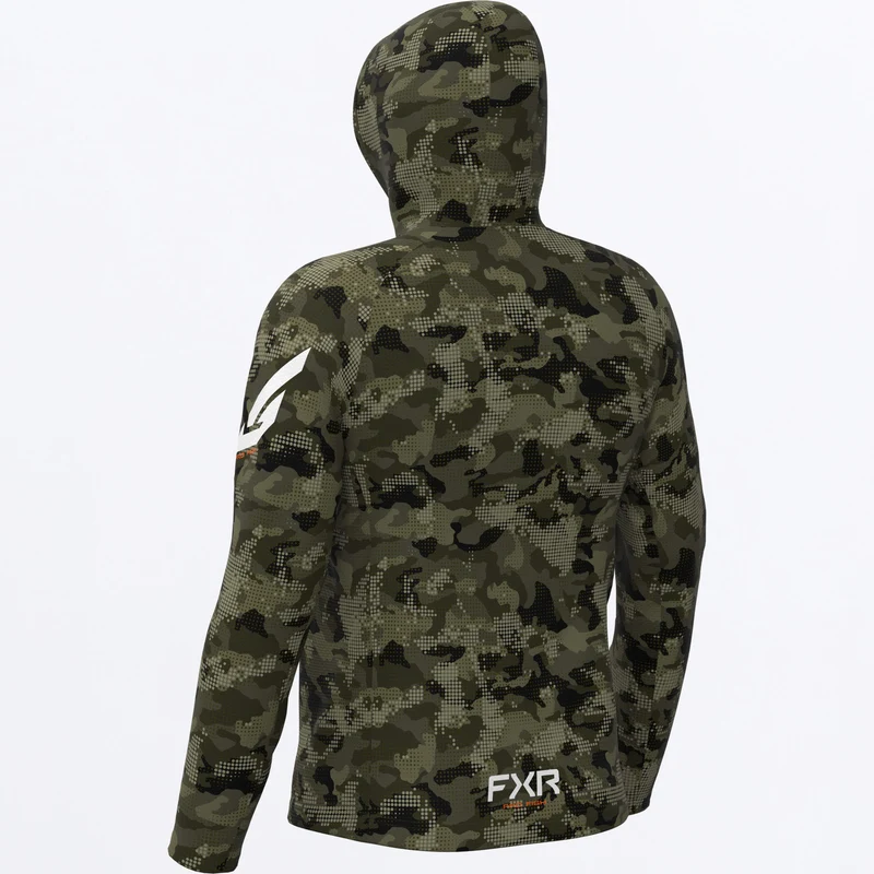 Men's Derby Drift Camo Air UPF Pullover Hoodie