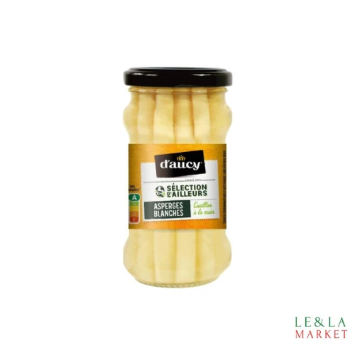 Asperges blanches cueillies à la main D’aucy 110g
