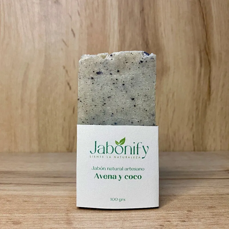 Jabón de avena y coco