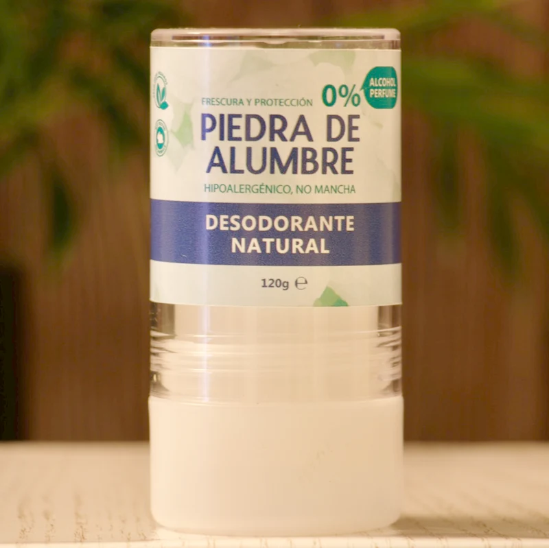 Desodorante natural de piedra de alumbre