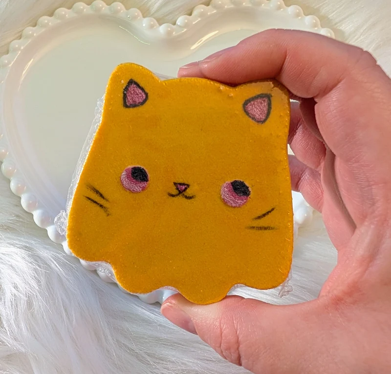 Bombe de bain imparfaite - CHAT FANTÔME