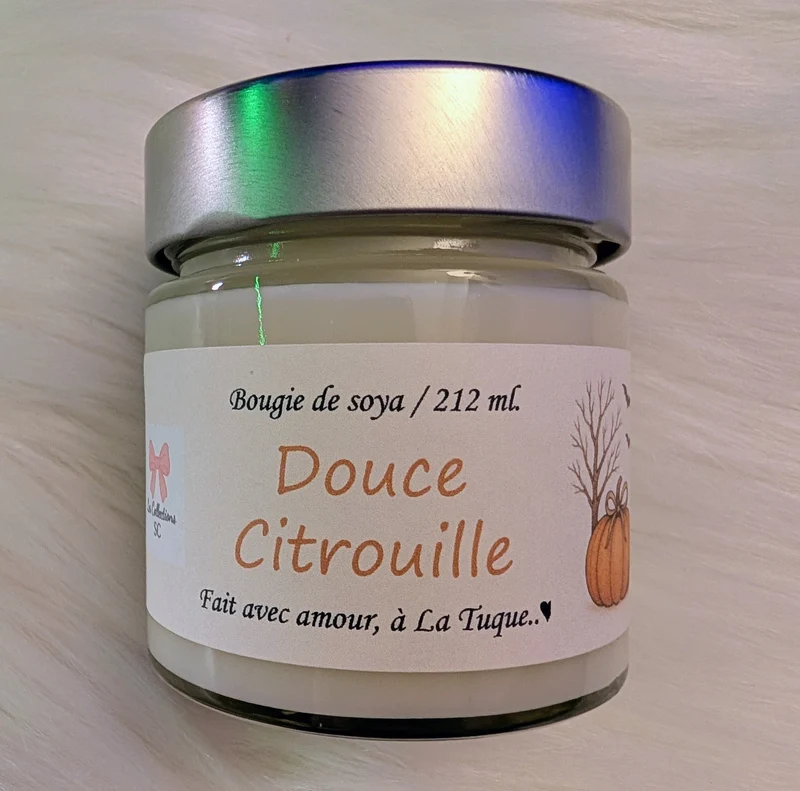 Bougie - DOUCE CITROUILLE 🎃