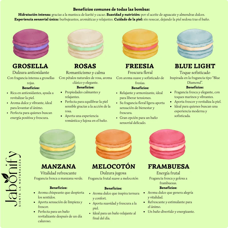 🛁 Macabombs – Bombas de baño | Hidratación + Efervescencia