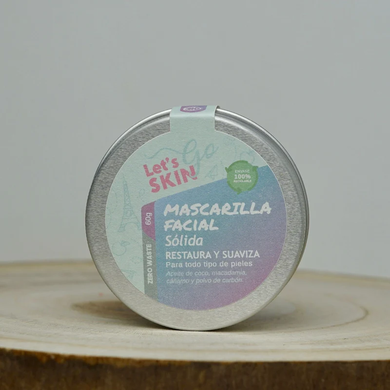 Mascarilla facial sólida DETOX