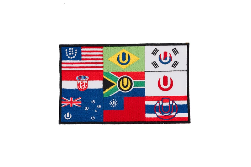 Ultra Worldwide Flag Patches