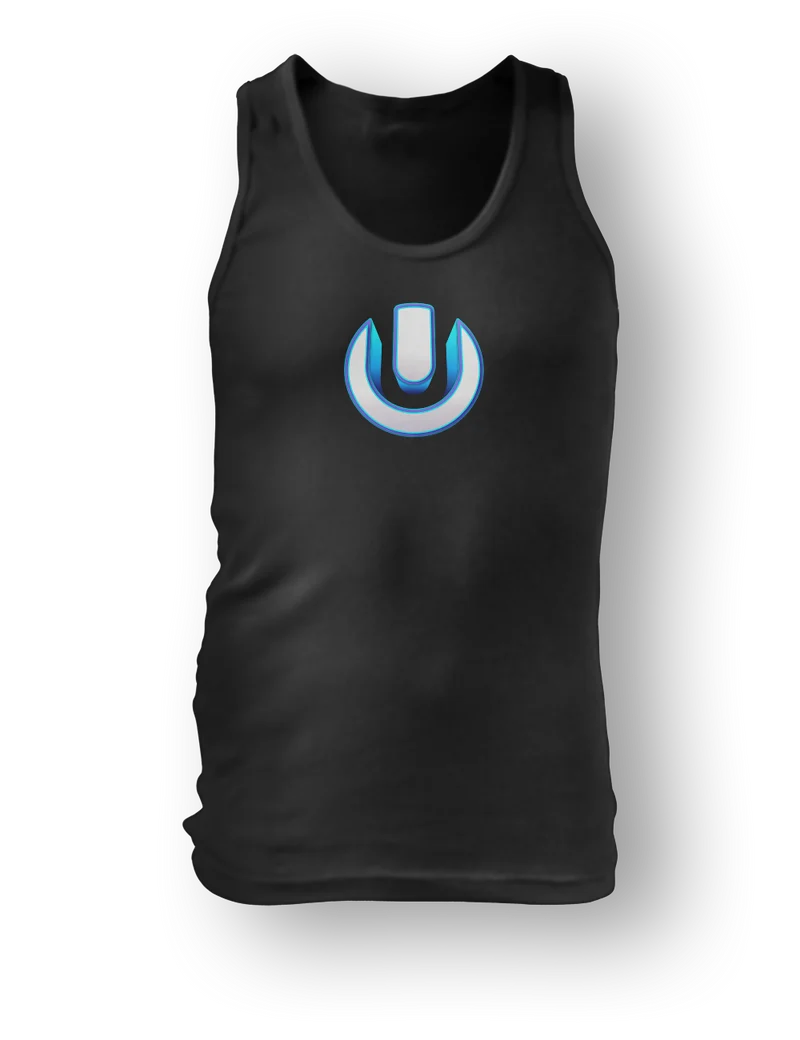 Blue Glow Logo Tank
