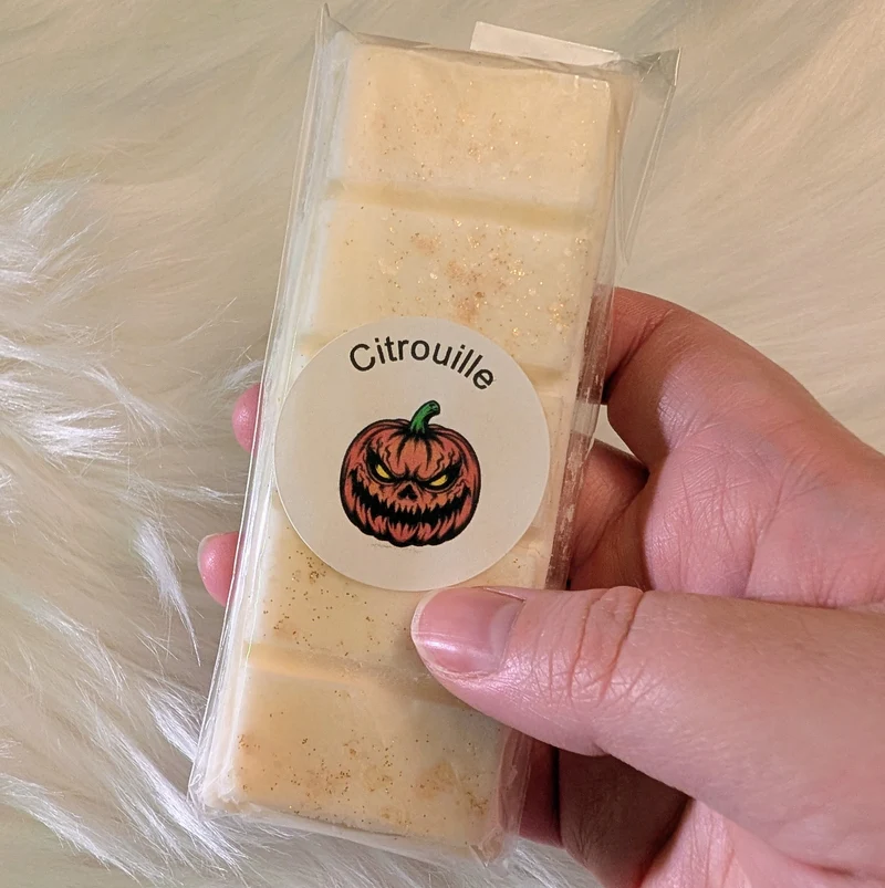 Fondant de cire - CITROUILLE