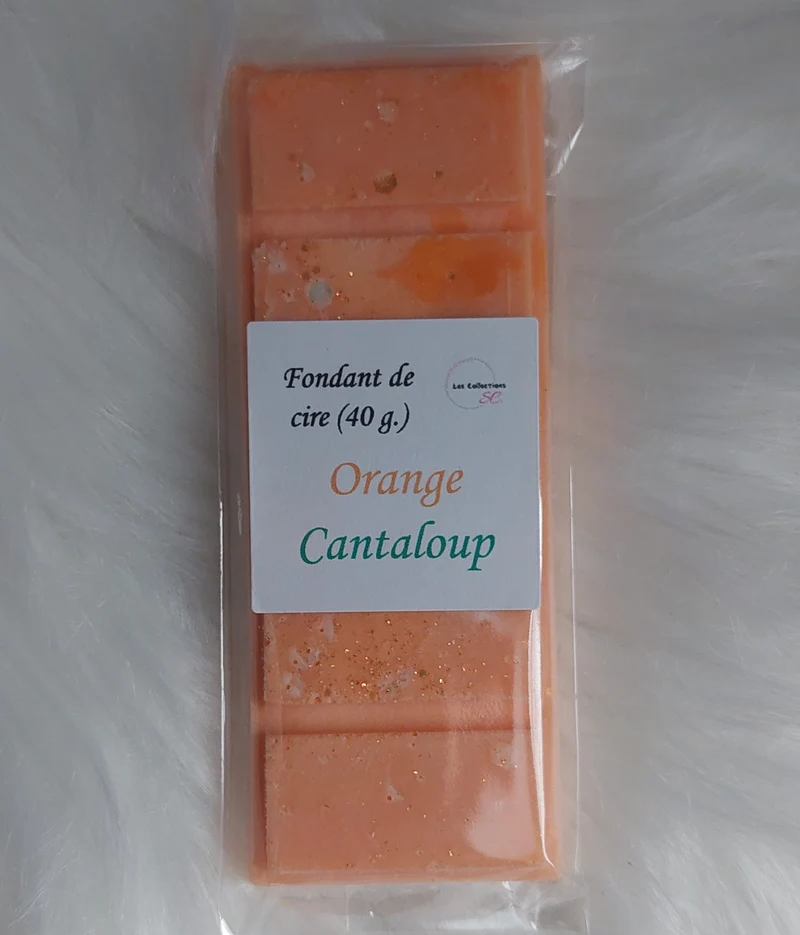 Fondant de cire - ORANGE CANTALOUP