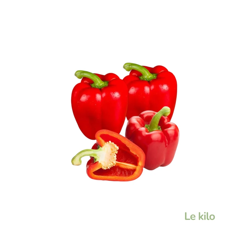 Poivrons rouges vrac 1kg-Espagne