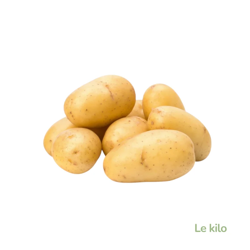 Pommes de terre de consommation blanches -France 1kg