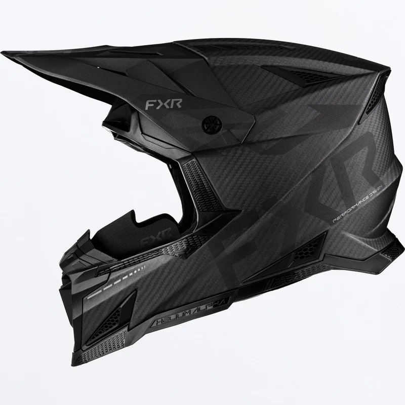 Helium Alpha Carbon Snow MIPS Helmet