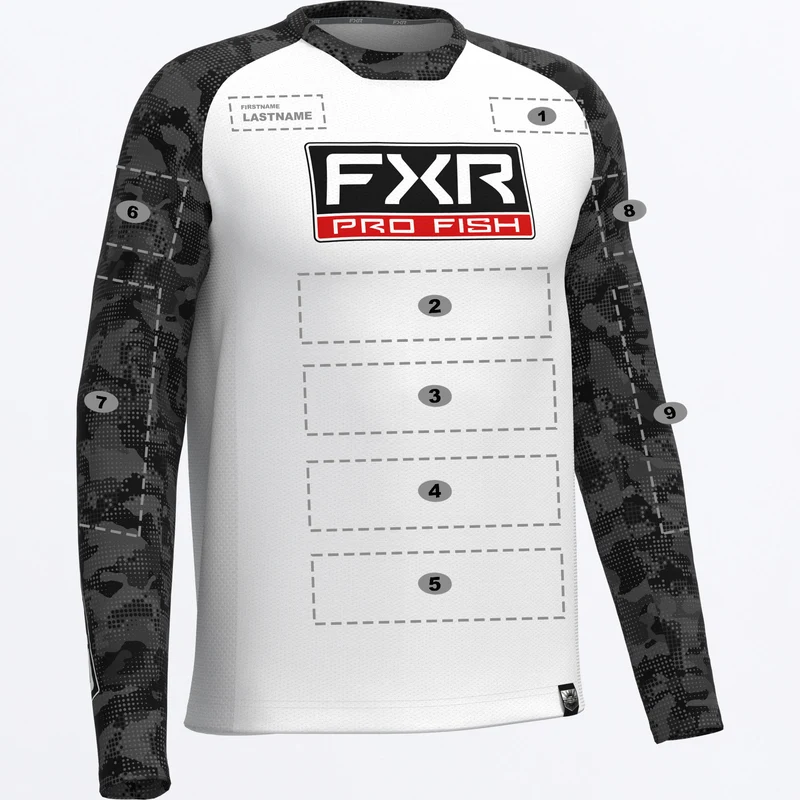 Men's Custom Derby Drift Camo Air UPF Longsleeve