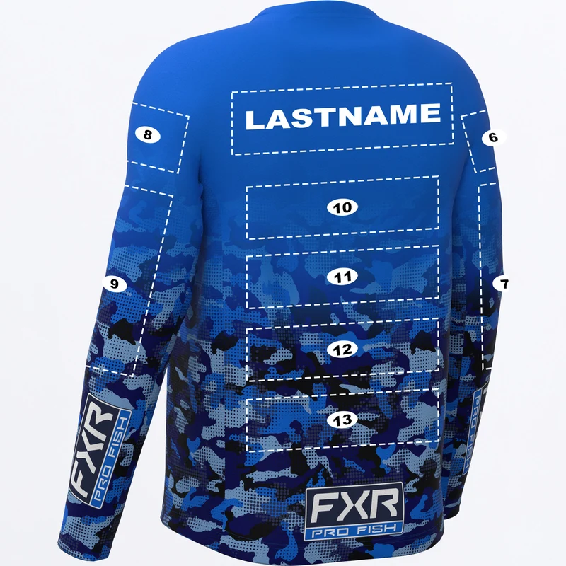 Men's Custom Derby Drift Camo Air UPF Longsleeve