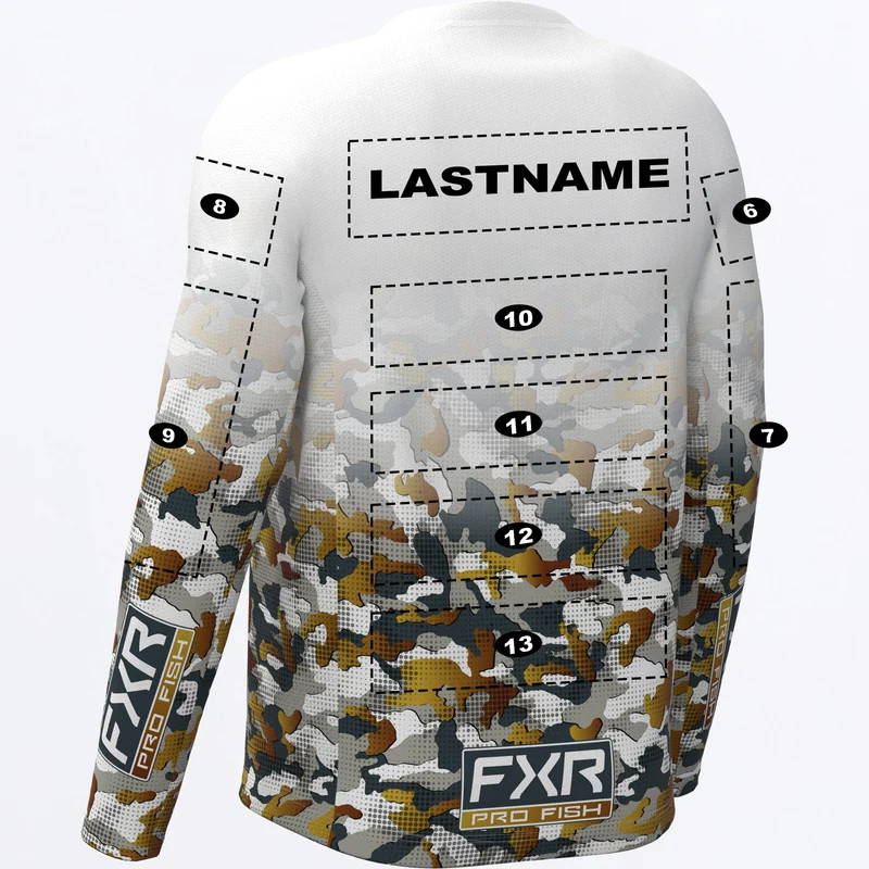 Men's Custom Derby Drift Camo Air UPF Longsleeve