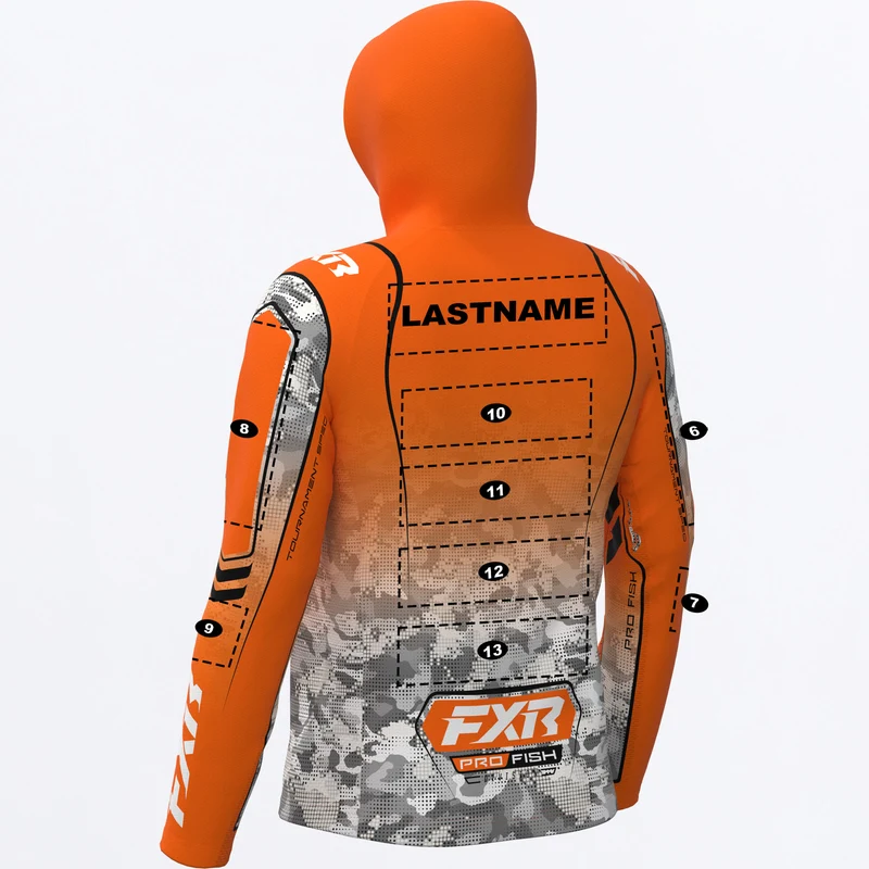 Men's Custom Tournament Air UPF Pullover Hoodie