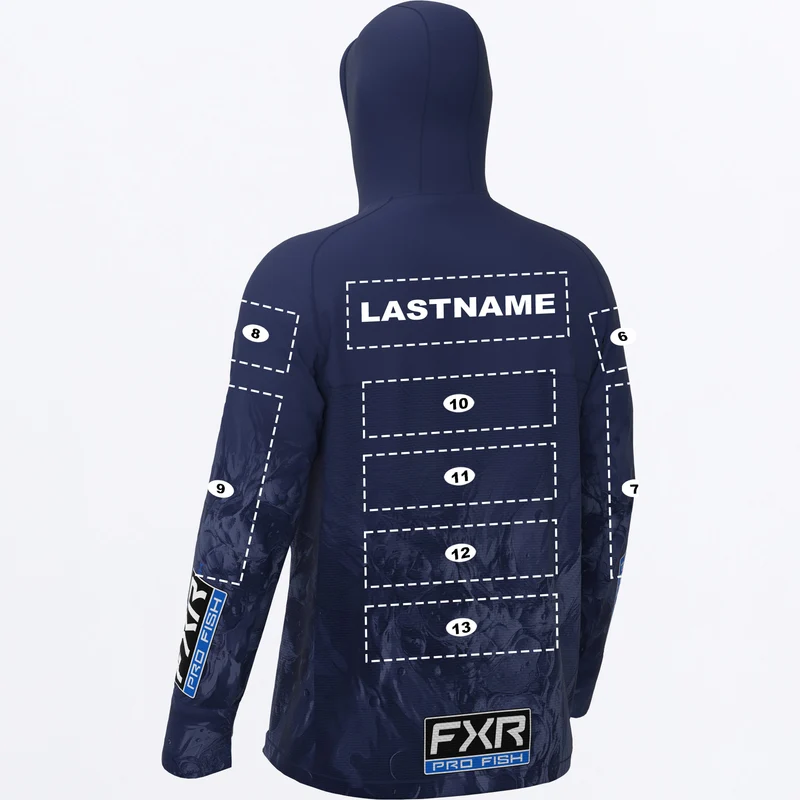 Men's Custom Pro Air UPF Pullover Hoodie