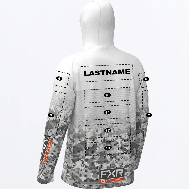Men's Custom Pro Air UPF Pullover Hoodie