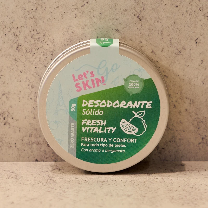 Desodorante sólido natural bergamota (50gr)