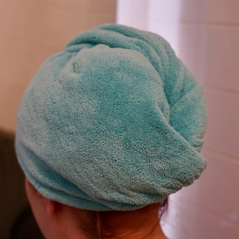 Toalla microfibra para el pelo