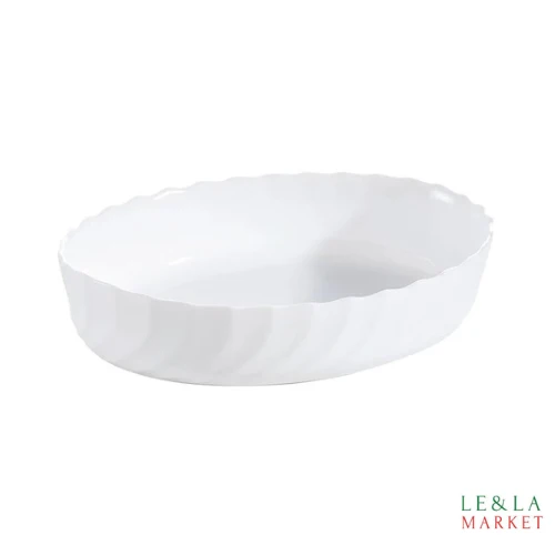 Plat à four ovale Luminarc 36x29cm 4.8L