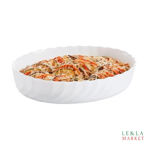 Plat à four ovale Luminarc 36x29cm 4.8L