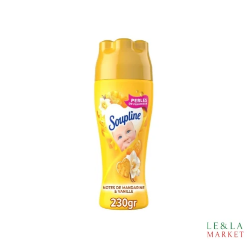 Soupline perles de fraîcheur vanille et mandarine Soupline 230g