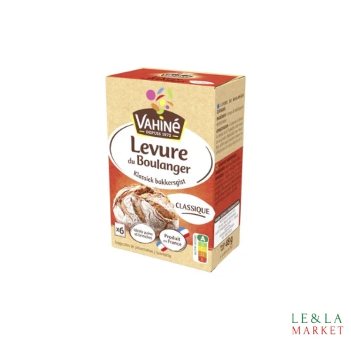 Levure du Boulanger classique Vahiné 6 sachets 48g