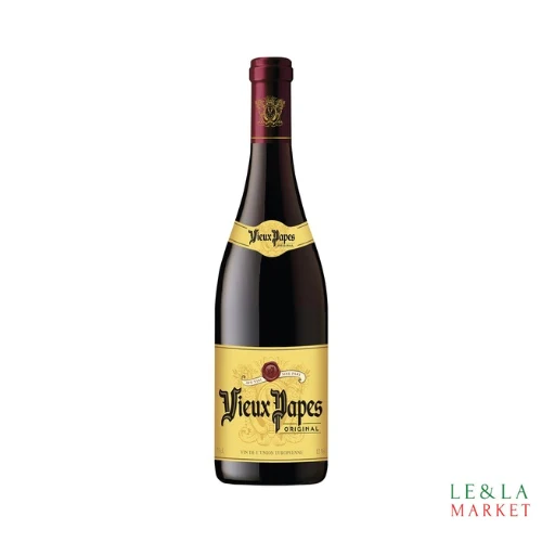 Vin rouge vol%12.5 Vieux Papes 75cl