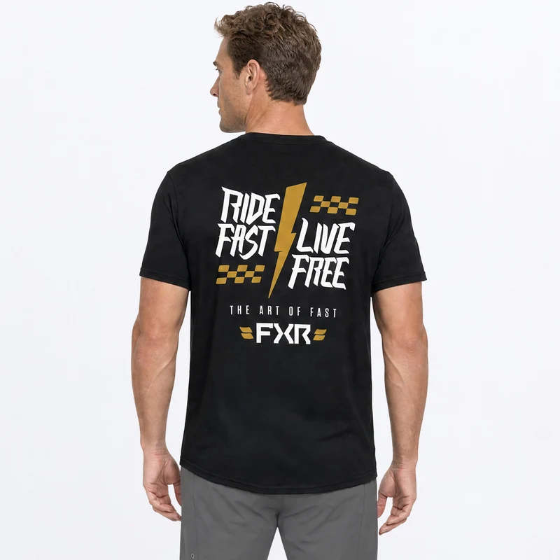 Men's Ride Fast - Live Free Premium T-Shirt