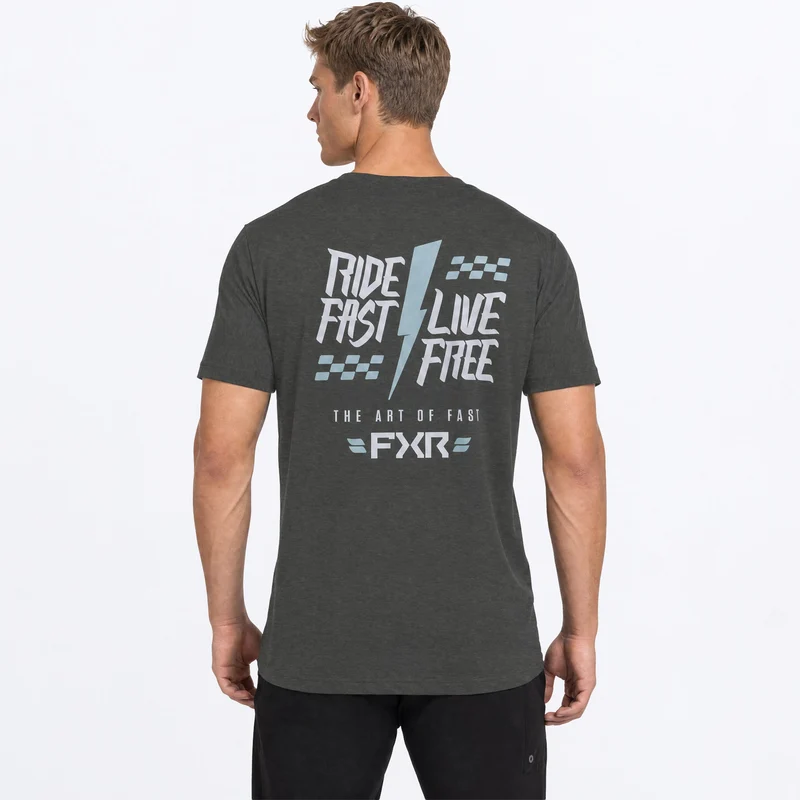 Men's Ride Fast - Live Free Premium T-Shirt