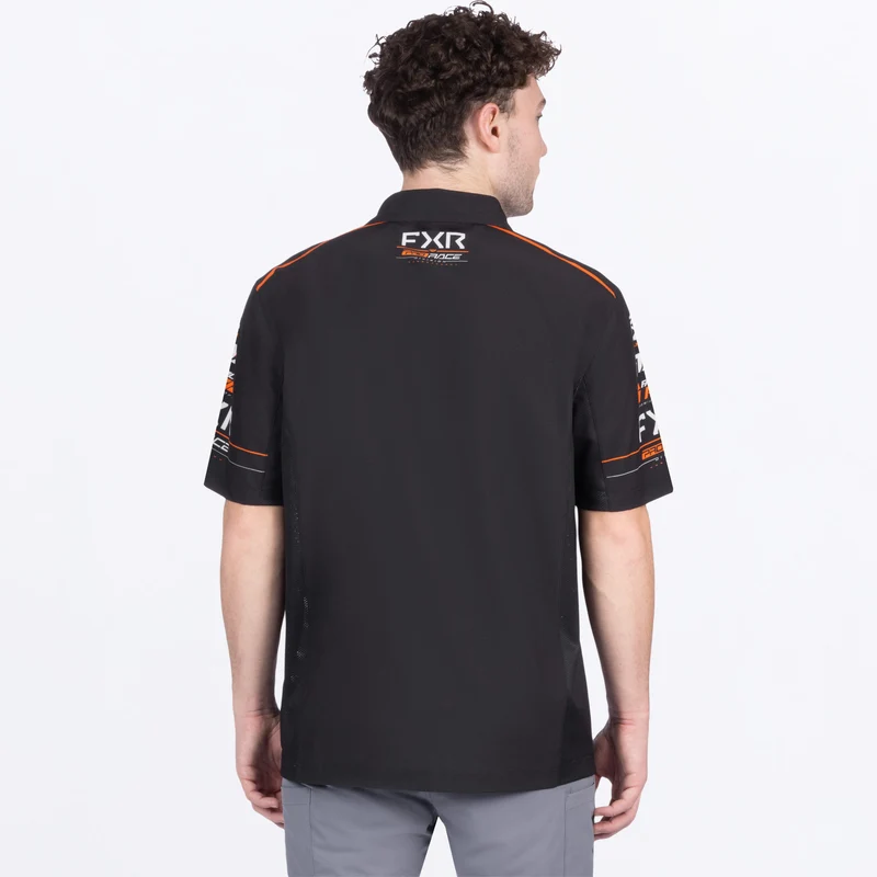 Men's Race Div Performance UPF Polo Shirt