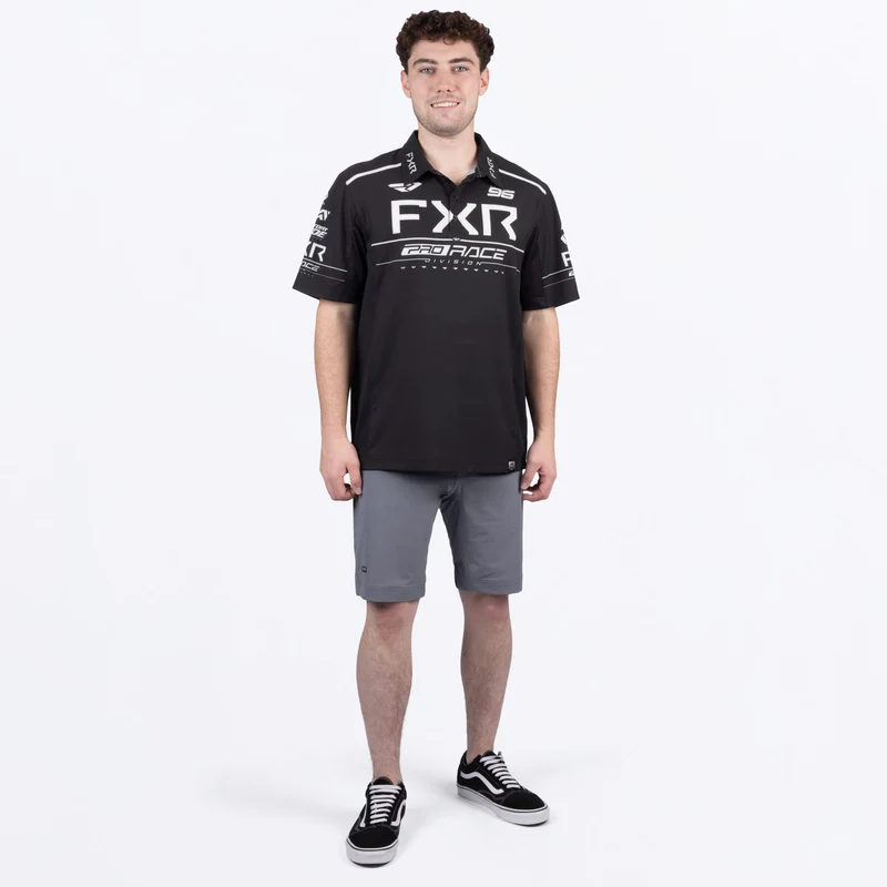 Men's Race Div Performance UPF Polo Shirt