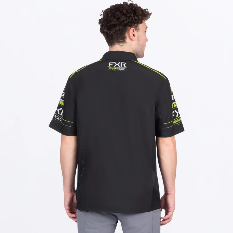 Men's Race Div Performance UPF Polo Shirt