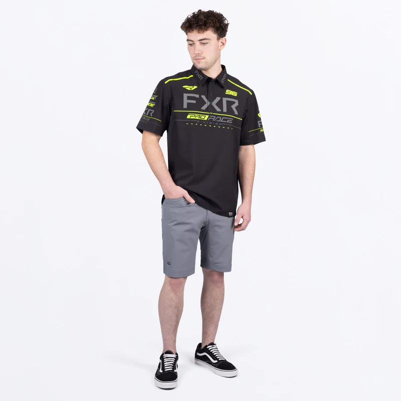 Men's Race Div Performance UPF Polo Shirt