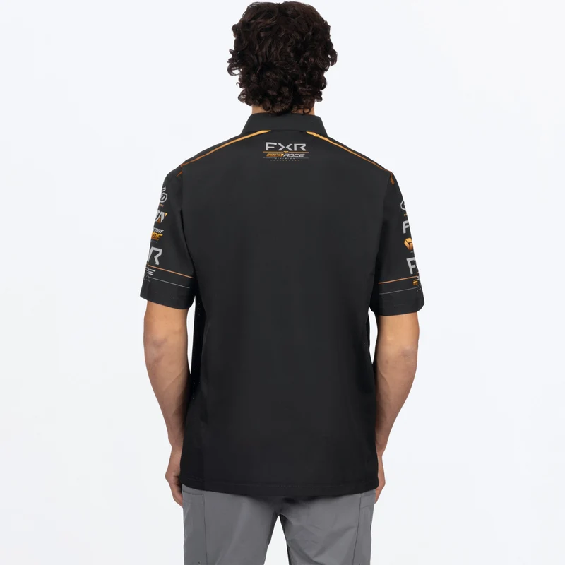 Men's Race Div Performance UPF Polo Shirt