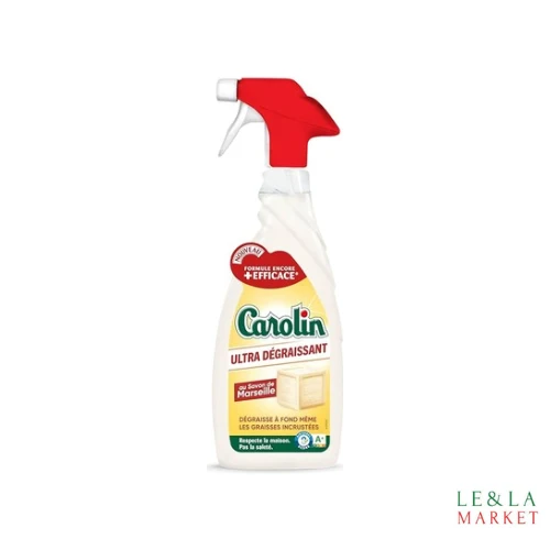 Nettoyant ultra dégraissant savon de Marseille Carolin 650 ml