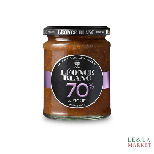 Confiture 70% de figue Léonce Blanc 320 g