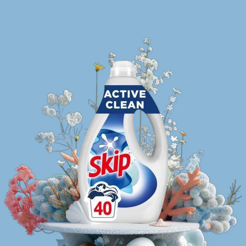 Lessive liquide active clean Skip 40 lavages
