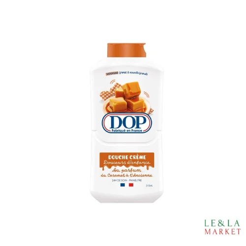Douche crème parfum caramel à l'ancienne Dop 290ml