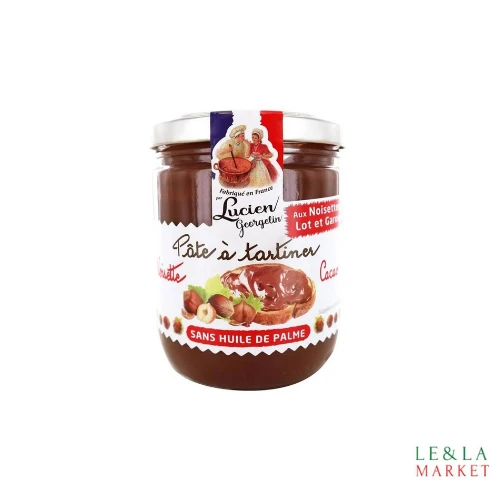 Pâte à tartiner au cacao et noisettes Lucien Georgelin