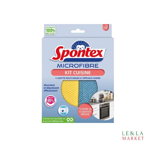 Lavettes Multi -usage , spécial cuisine x2