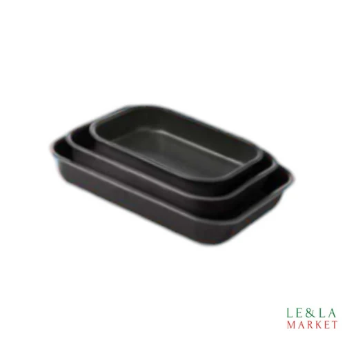 Lot de 3 plat a four en aluminium 25/30/35cm