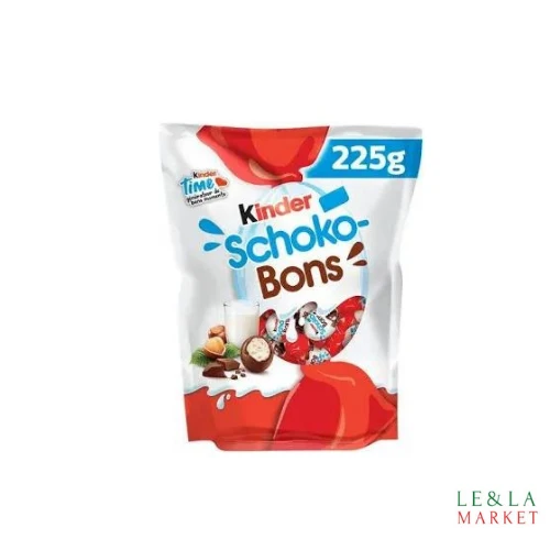 Bonbons chocolat au lait KINDER SCHOKO-BONS 200g