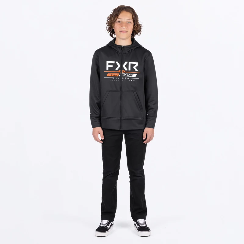 Youth Race Division Tech Zip Hoodie