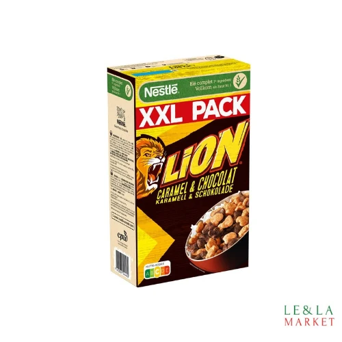 Céréales LION chocolat caramel 1Kg