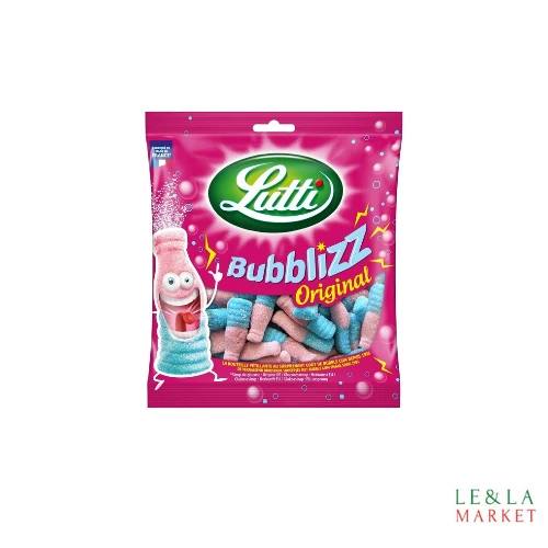 Bonbons LUTTI Bubblizz piquants 250g
