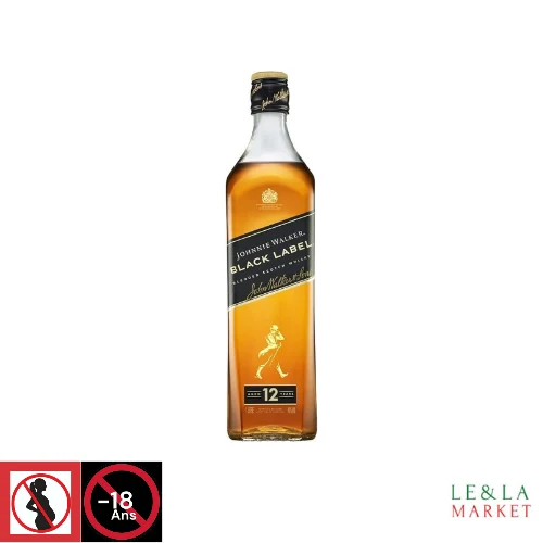 Whisky Johnnie Walker black label 12 ans 40% Vol 1L